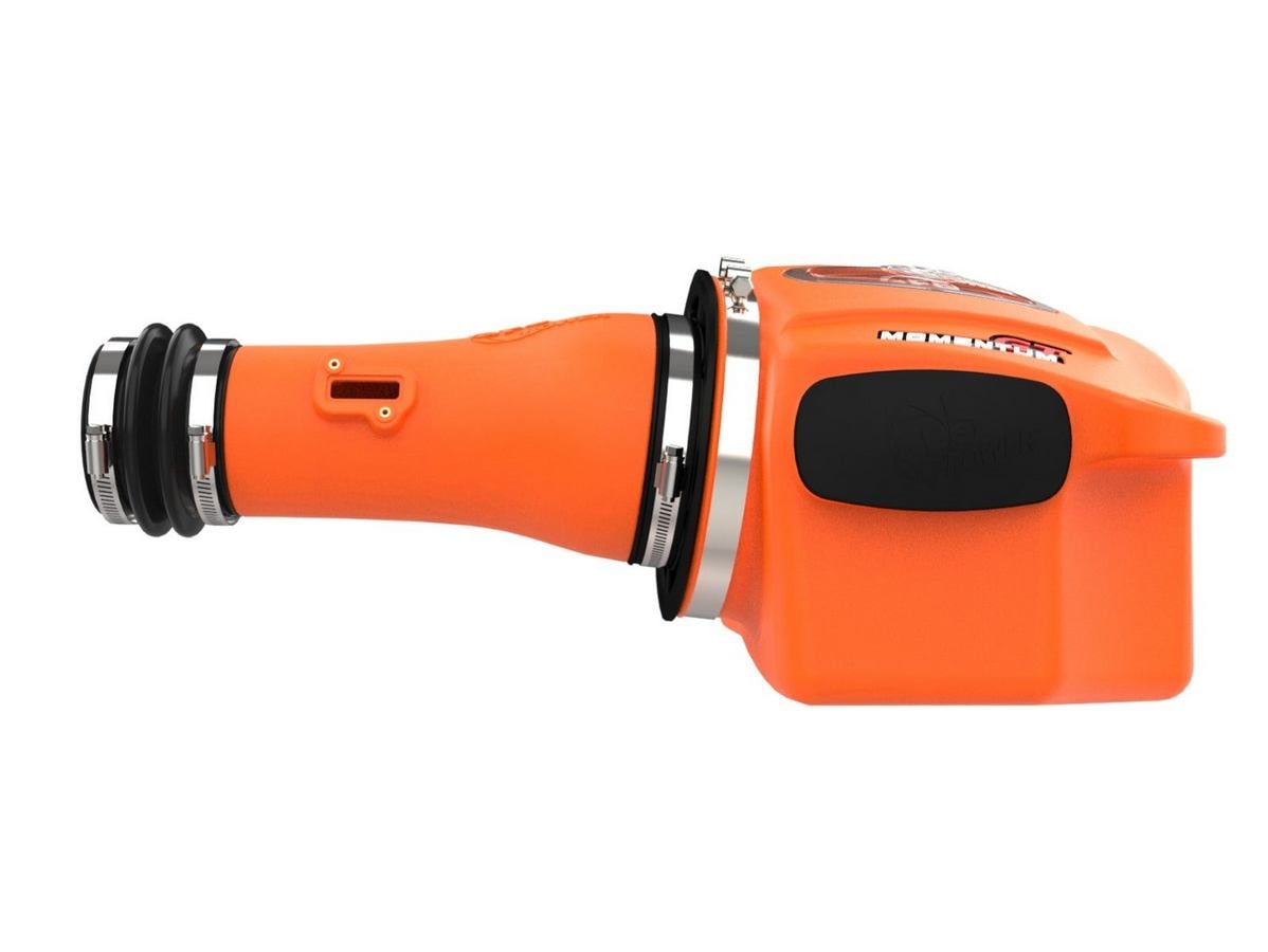 Система холодного впуска Momentum GT Orange Edition, с фильтром Pro DRY S для Nissan Armada 2017–2024/Nissan Patrol 2010–2024 (Y62)/Infiniti QX80 2014–2024/Infiniti QX56 2011–2013 V8-5.6L, AFE Power — фото 5