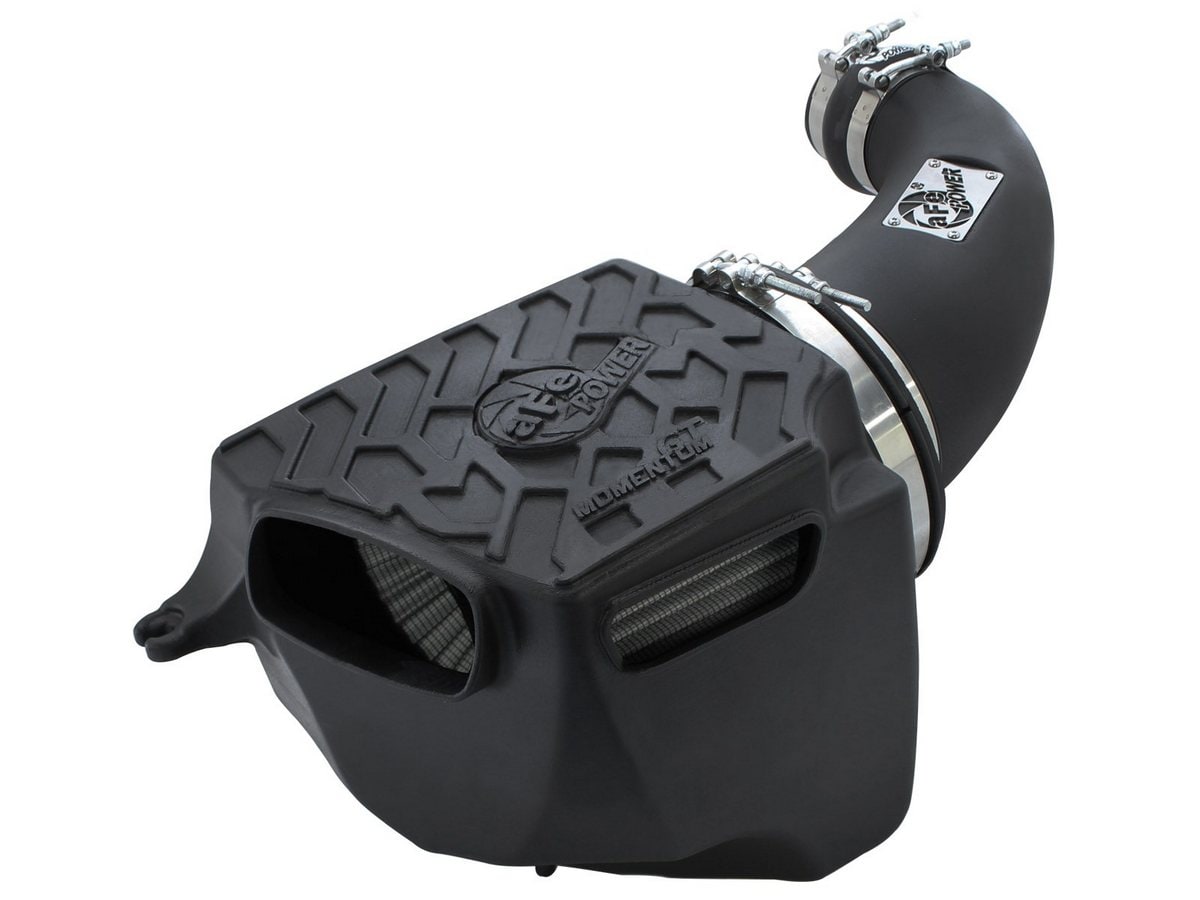 Система холодного впуска Momentum GT, с фильтром Pro DRY S для Jeep Wrangler (JK) 2007–2011 V6-3.8L, AFE Power — фото 1
