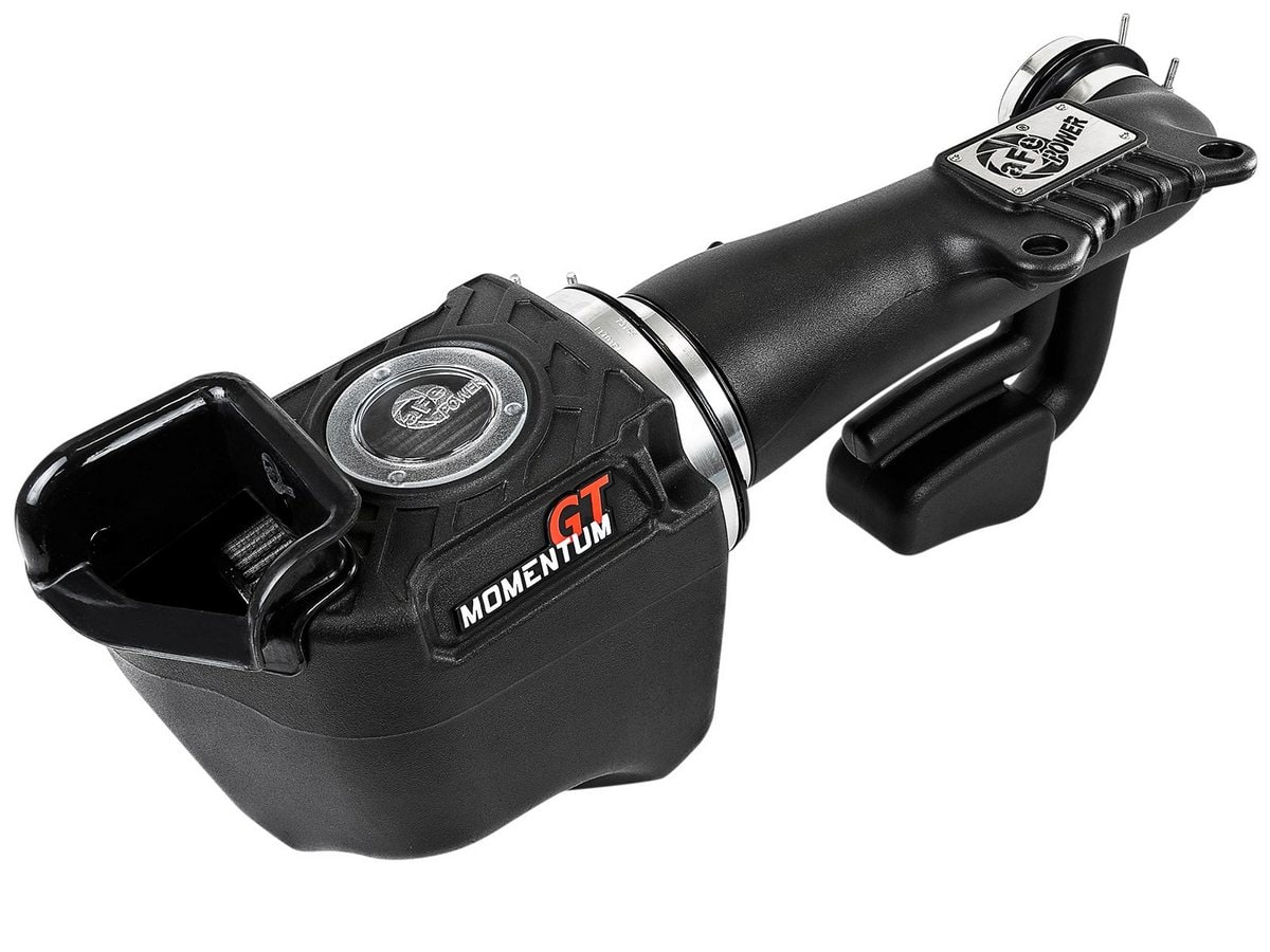 Система холодного впуска Momentum GT, с фильтром Pro DRY S для Jeep Wrangler (JK) 2012–2018 V6-3.6L, AFE Power — фото 1