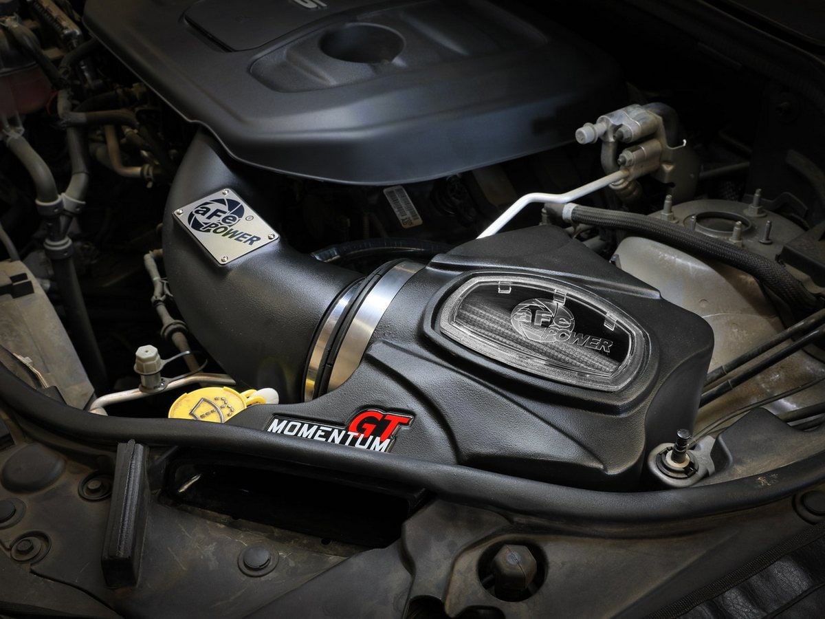 Система холодного впуска Momentum GT, с фильтром Pro DRY S для Jeep Grand Cherokee (WK2)/Dodge Durango 2016–2026 V6-3.6L, AFE Power — фото 2
