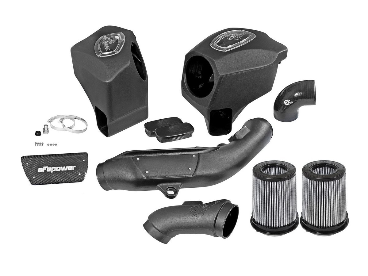 Система холодного впуска Momentum, с фильтром Pro DRY S для BMW M2 Competition (F87) 2019–2021/M3/M4 (F80/82/83) 2015–2020 L6-3.0L (tt) S55, AFE Power — фото 3