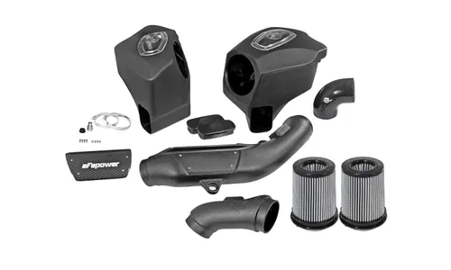 Система холодного впуска Momentum, с фильтром Pro DRY S для BMW M2 Competition (F87) 2019–2021/M3/M4 (F80/82/83) 2015–2020 L6-3.0L (tt) S55, AFE Power — фото 3