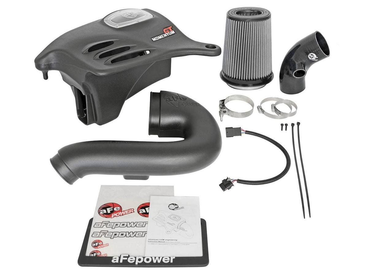 Система холодного впуска Momentum GT, с фильтром Pro DRY S для BMW 328d (F30/31) 2014–2018 L4-2.0L (td) N47, AFE Power — фото 6