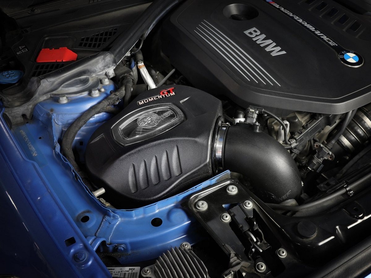 Система холодного впуска Momentum GT, с фильтром Pro DRY S для BMW 140i/M240i (F22)/340i (F30)/440i (F32) 2016–2020 L6-3.0L (t) B58, AFE Power — фото 2