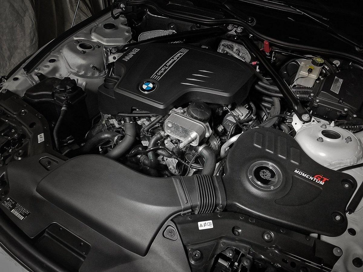 Система холодного впуска Momentum GT, с фильтром Pro DRY S для BMW Z4 (E89) 2011–2016 L4-2.0L (t) N20, AFE Power — фото 3