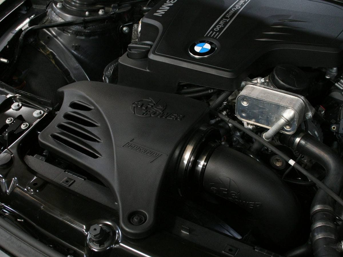 Система холодного впуска Momentum, с фильтром Pro DRY S для BMW 2/3/4-Series 2012–2018 L4-2.0L (t) N20, AFE Power — фото 6