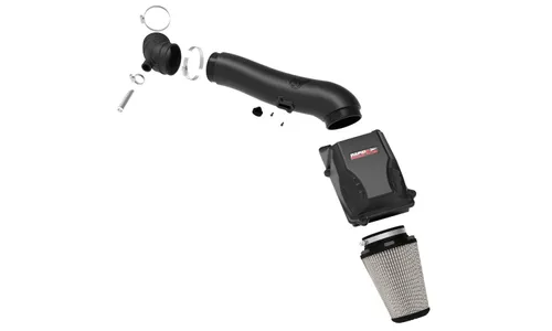 Система холодного впуска Rapid Induction, с фильтром Pro DRY S для Jeep Wrangler (JL)/Gladiator (JT) 2020–2023 V6-3.0L (td) EcoDiesel, AFE Power — фото 2