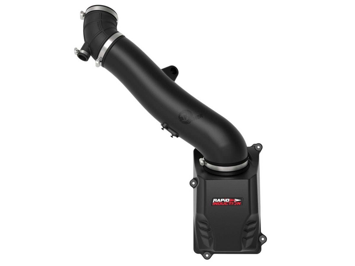 Система холодного впуска Rapid Induction, с фильтром Pro DRY S для Jeep Wrangler (JL)/Gladiator (JT) 2020–2023 V6-3.0L (td) EcoDiesel, AFE Power — фото 6