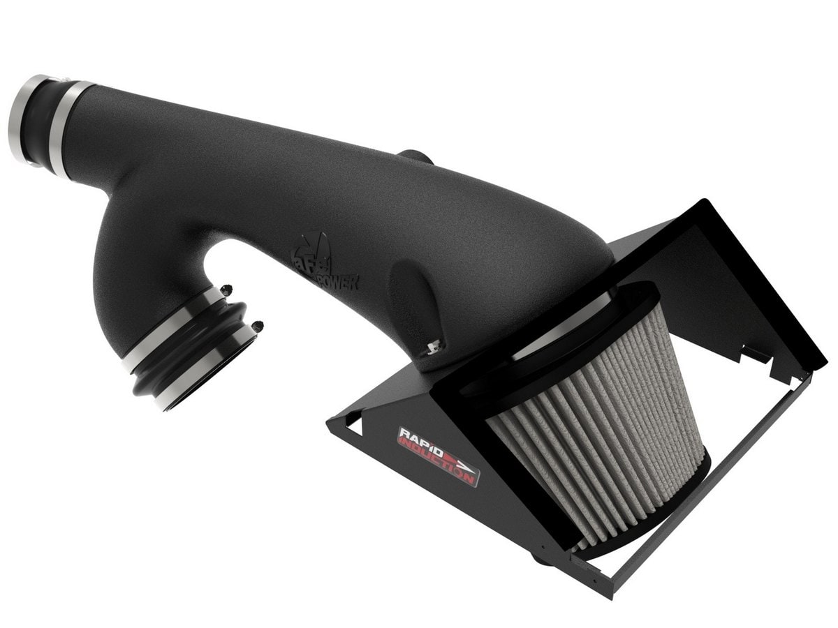Система холодного впуска Rapid Induction, с фильтром Pro DRY S для Ford F-150 2021–2026 V6-3.5L (tt), AFE Power — фото 1