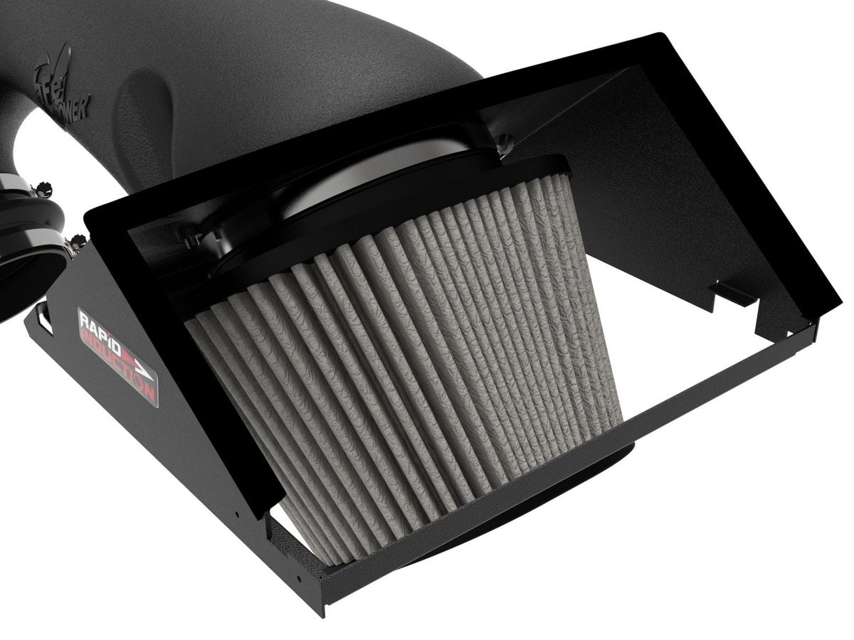 Система холодного впуска Rapid Induction, с фильтром Pro DRY S для Ford F-150 2021–2026 V6-3.5L (tt), AFE Power — фото 7