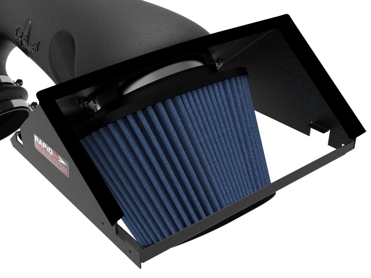 Система холодного впуска Rapid Induction, с фильтром Pro 5R для Ford F-150 2021–2026 V6-3.5L (tt), AFE Power — фото 7