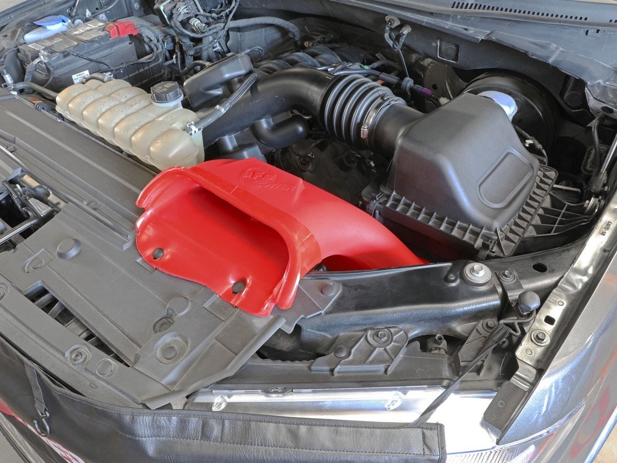 Воздухозаборник D.A.S. для Ford F-150 2021–2026 V6/V8, AFE Power — фото 3