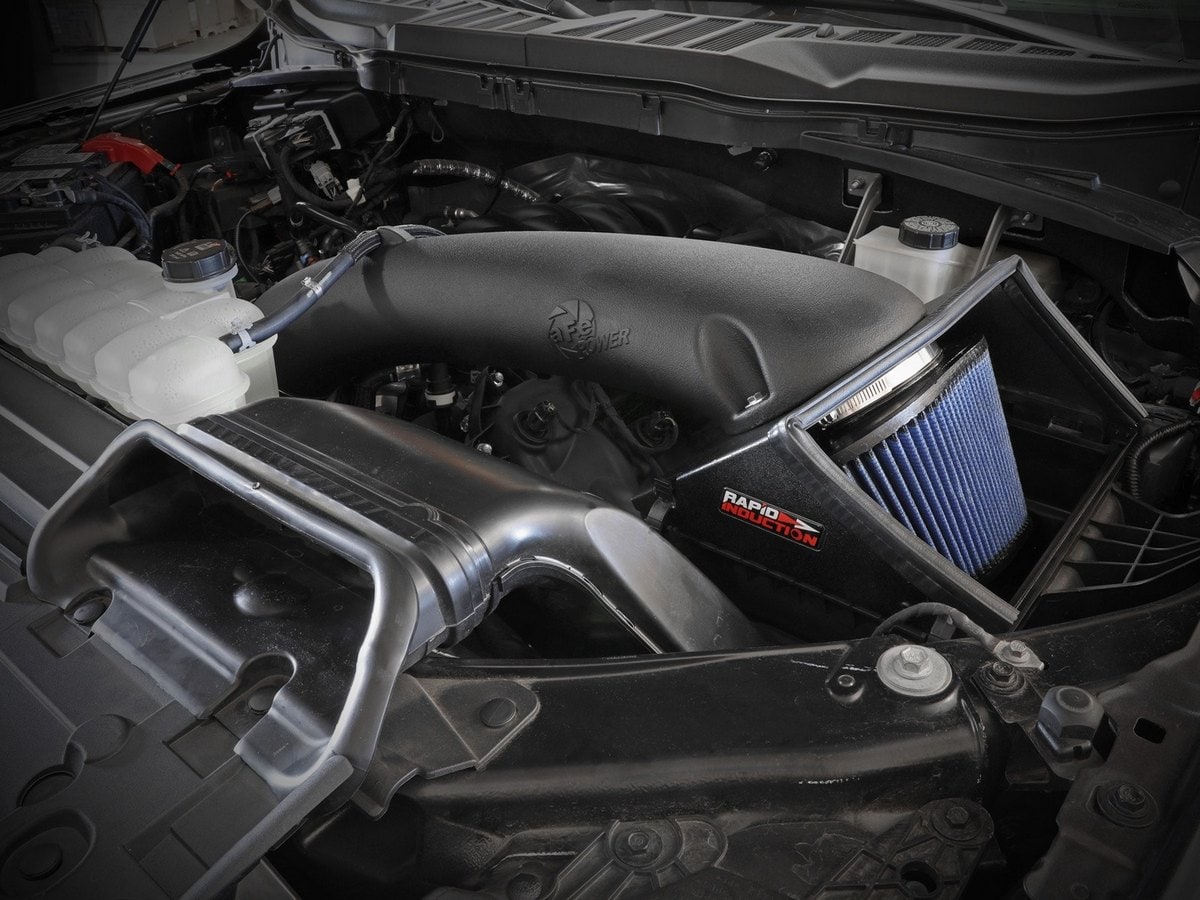 Система холодного впуска Rapid Induction, с фильтром Pro 5R для Ford F-150 2021–2026 V8-5.0L, AFE Power — фото 3