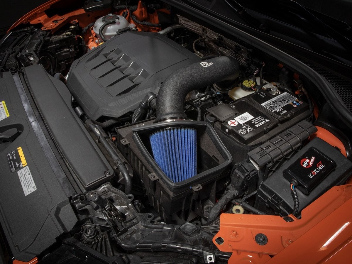 Система холодного впуска Rapid Induction, с фильтром Pro 5R для Audi Q3 2019–2025 L4-2.0L (t) 45TFSI, AFE Power — фото 3