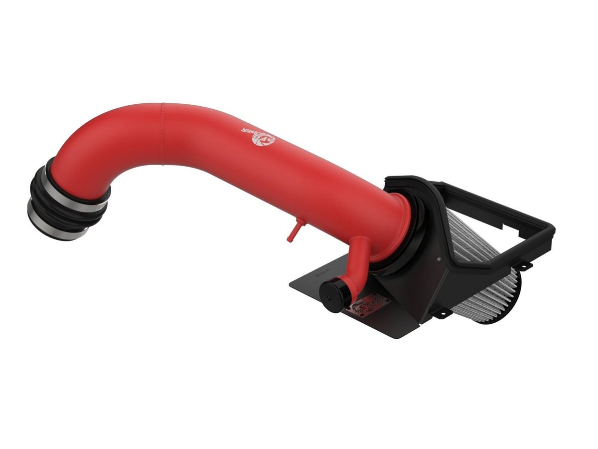 Система холодного впуска Rapid Induction Red Edition, с фильтром Pro DRY S для Volkswagen GTI (MKVII) 2015–2021 L4-2.0L (t), AFE Power — фото 4