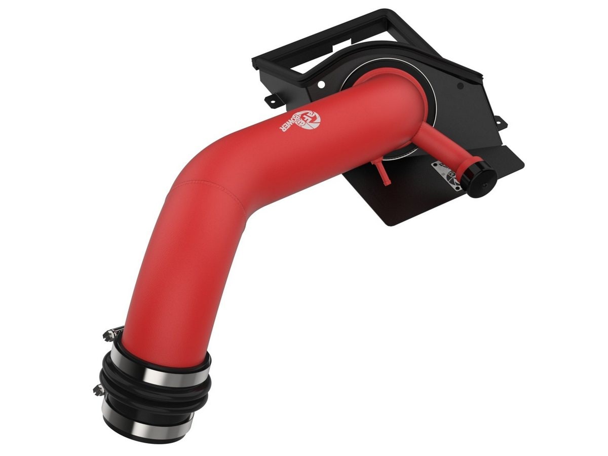Система холодного впуска Rapid Induction Red Edition, с фильтром Pro DRY S для Volkswagen GTI (MKVII) 2015–2021 L4-2.0L (t), AFE Power — фото 5