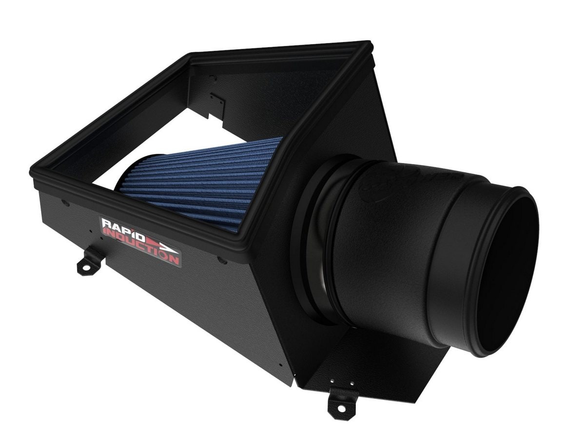Система холодного впуска Rapid Induction, с фильтром Pro 5R для Jeep Wrangler (JL) 2024–2026 L4-2.0L (t), AFE Power — фото 4