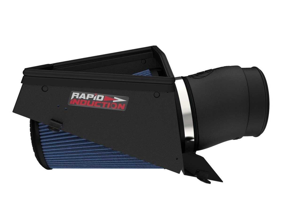 Система холодного впуска Rapid Induction, с фильтром Pro 5R для Jeep Wrangler (JL) 2024–2026 L4-2.0L (t), AFE Power — фото 5