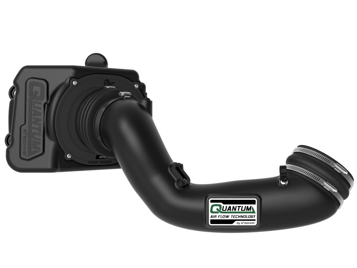 Система холодного впуска Quantum, с фильтром Pro DRY S для Ford Diesel Trucks 2017–2019 V8-6.7L (td), AFE Power — фото 6