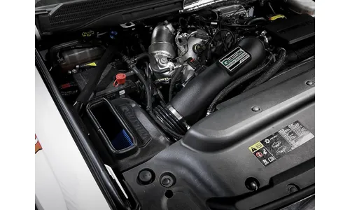Система холодного впуска Quantum, с фильтром Pro 5R для Chevrolet/GMC Diesel Trucks 2017–2019 V8-6.6L (td) L5P, AFE Power — фото 3