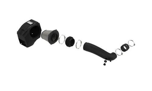 Система холодного впуска Quantum, с фильтром Pro DRY S для Dodge RAM 1500 2003–2008 V8-5.7L HEMI, AFE Power — фото 2