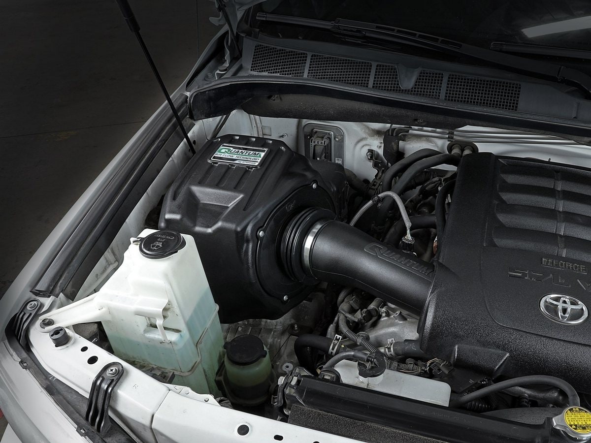 Система холодного впуска Quantum, с фильтром Pro DRY S для Toyota Tundra 2007–2021/Sequoia 2008–2022 V8-4.6L/5.7L, AFE Power — фото 3