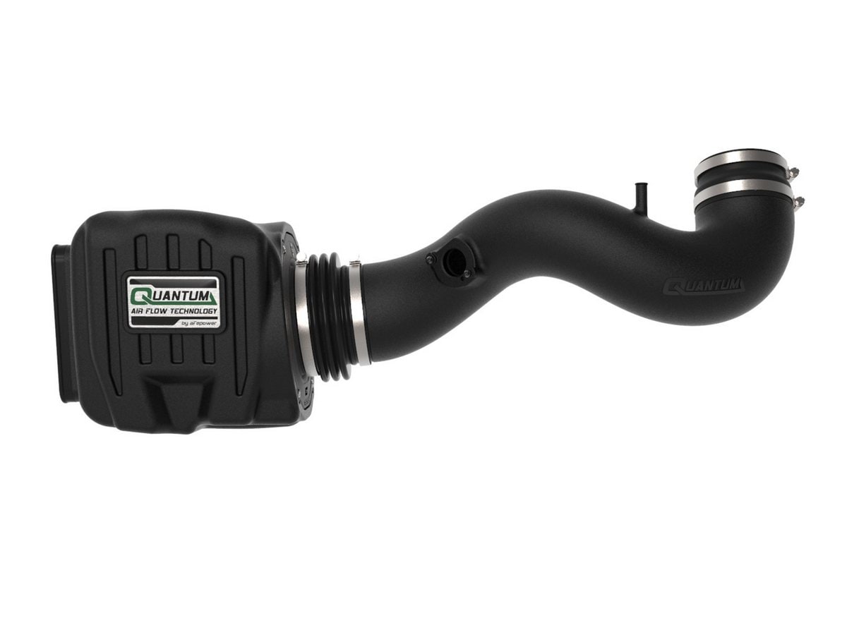 Система холодного впуска Quantum, с фильтром Pro DRY S для Chevrolet/GMC Silverado/Sierra 2009–2013 V8-4.8/5.3/6.2L, AFE Power — фото 6