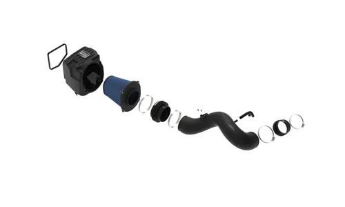 Система холодного впуска Quantum, с фильтром Pro 5R для Chevrolet/GMC Silverado/Sierra 2009–2013 V8-4.8/5.3/6.2L, AFE Power — фото 2