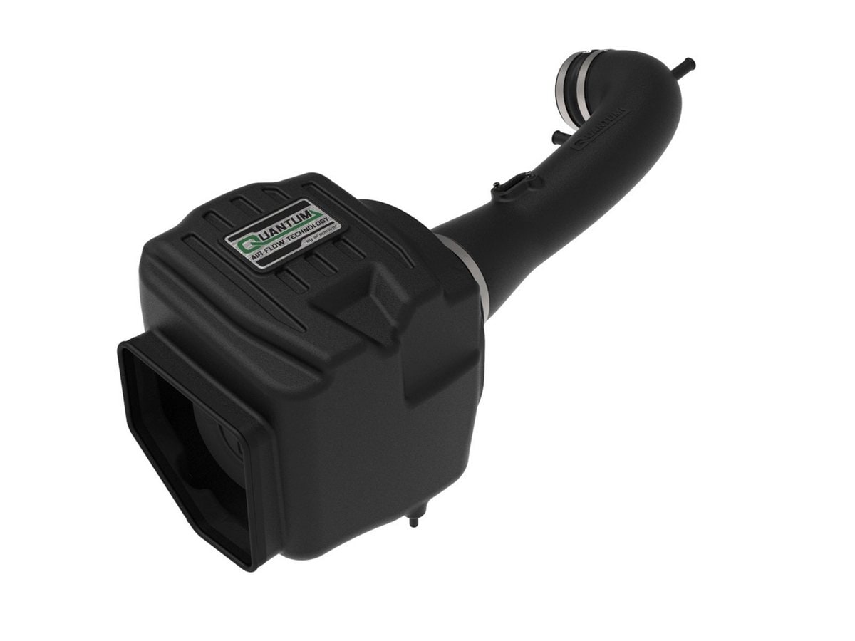 Система холодного впуска Quantum, с фильтром Pro DRY S для 2014–2019 GM Silverado/Sierra V8-5.3/6.2L, AFE Power — фото 4