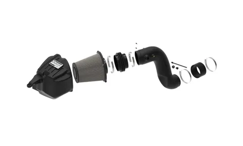 Система холодного впуска Quantum, с фильтром Pro DRY S для Dodge Diesel Trucks 2003–2007 L6-5.9L (td), AFE Power — фото 2