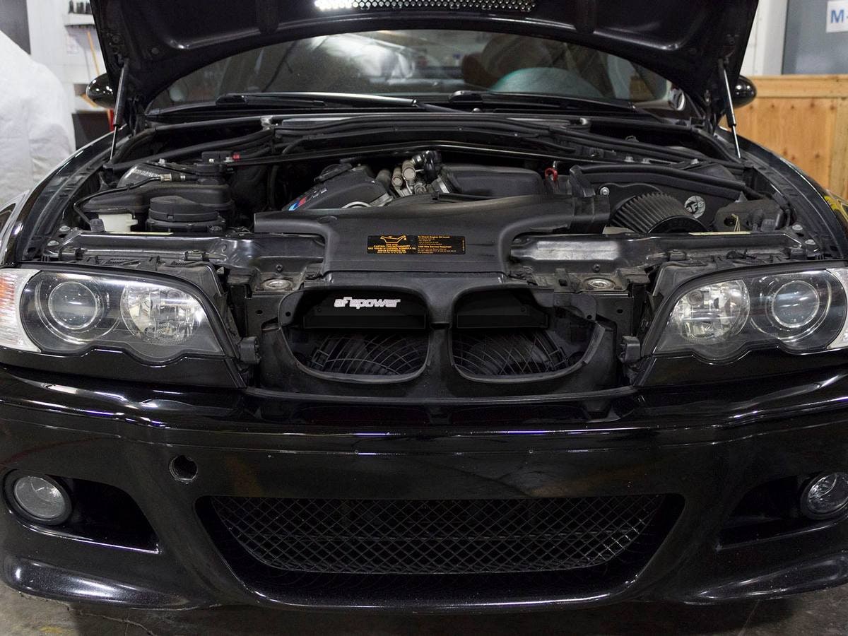 Воздухозаборник D.A.S. для BMW 3-Series (E46) 1999–2006 L6 M3 (E46) 2001–2006 L6-3.2L, AFE Power — фото 3