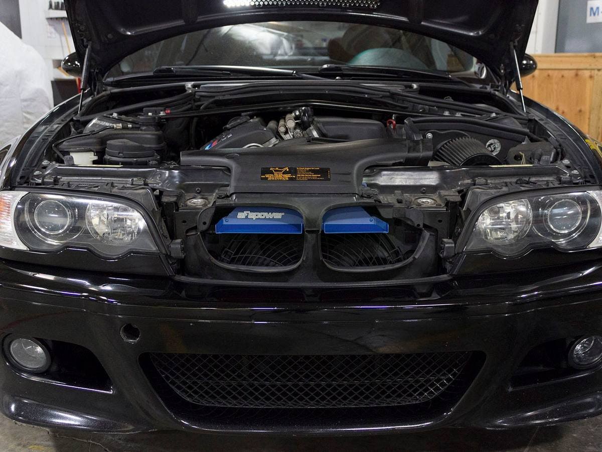 Воздухозаборник D.A.S. для BMW 3-Series (E46) 1999–2006 L6 M3 (E46) 2001–2006 L6-3.2L, AFE Power — фото 3