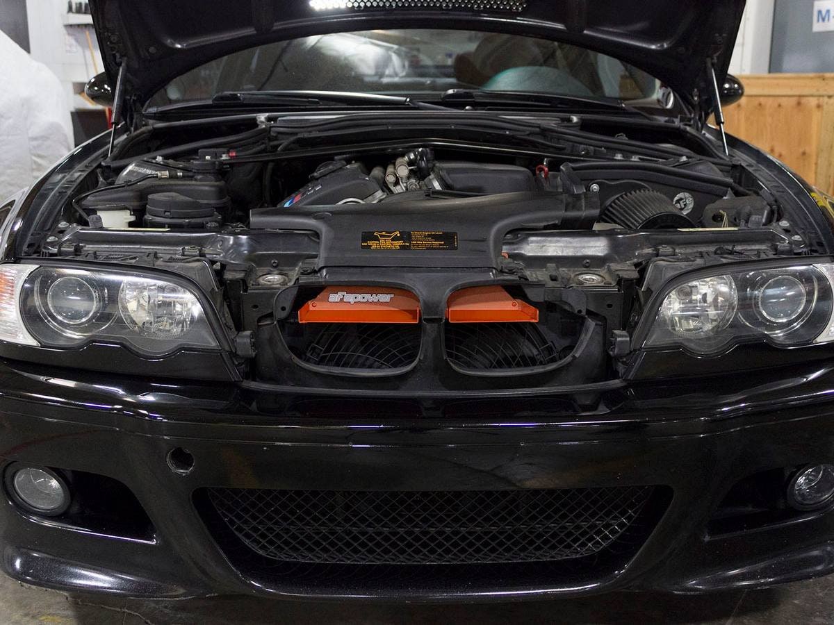 Воздухозаборник D.A.S. для BMW 3-Series/M3 (E46) 1999–2007 L6, AFE Power — фото 3