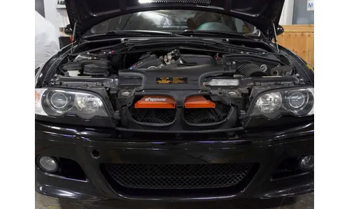 Воздухозаборник D.A.S. для BMW 3-Series/M3 (E46) 1999–2007 L6, AFE Power — фото 3
