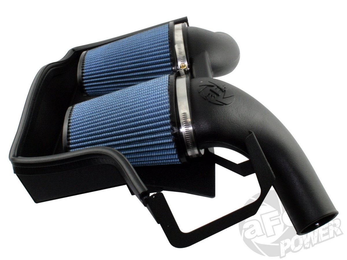 Система холодного впуска Magnum FORCE Stage-2, с фильтром Pro 5R для BMW 335i (E90/92/93) 2007–2010 135i (E82/88)/535i (E60/61) 2008–2010 L6-3.0L (t) N54, AFE Power — фото 3