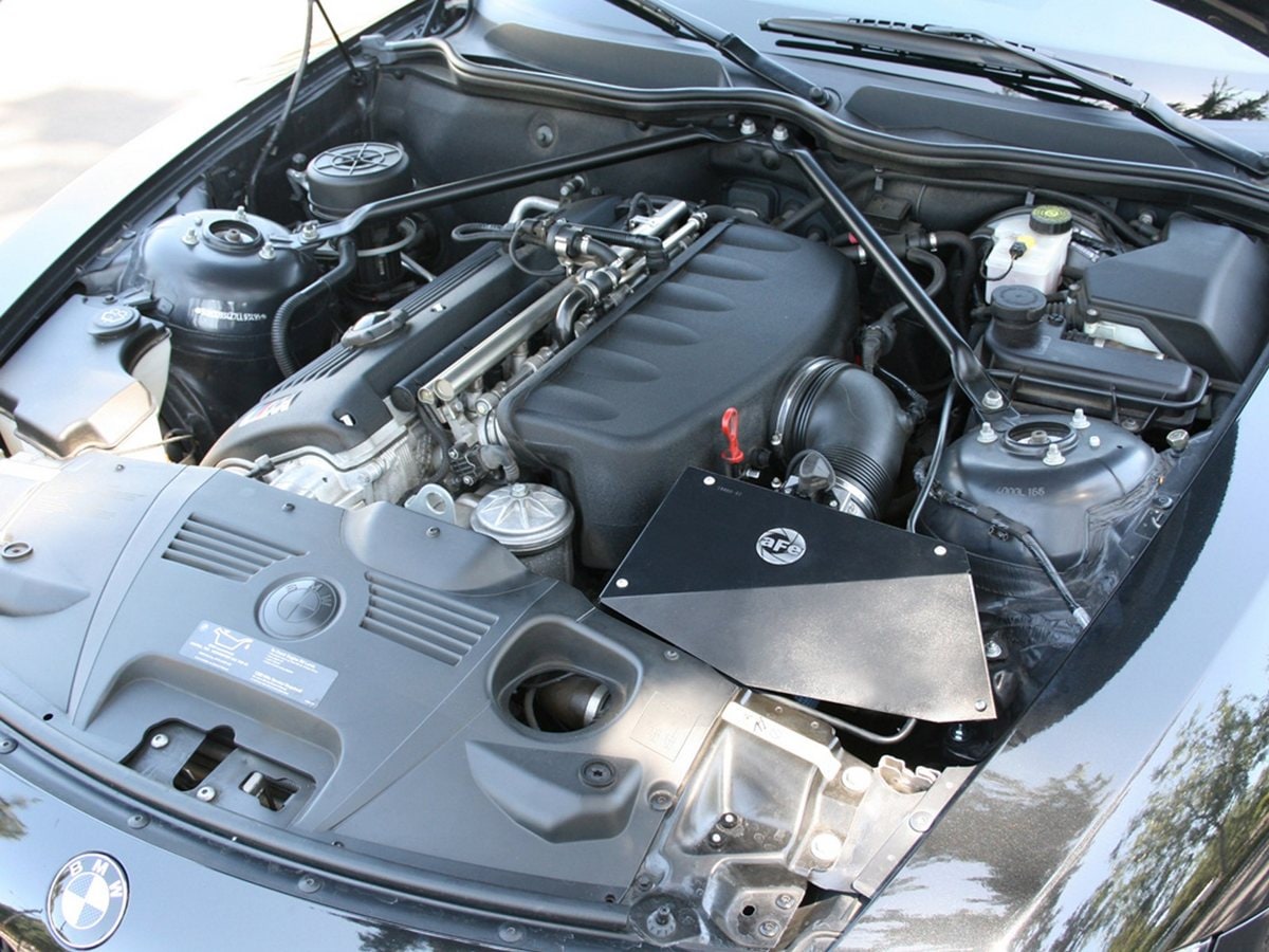 Система холодного впуска Magnum FORCE Stage-1, с фильтром Pro 5R для BMW Z4 M (E85/E86) 2006–2008 L6-3.2L (S54), AFE Power — фото 7