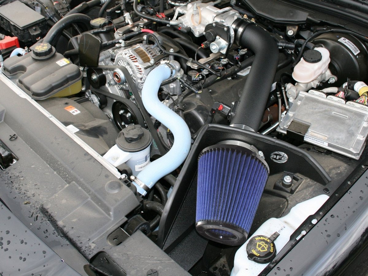 Система холодного впуска Magnum FORCE Stage-2, с фильтром Pro 5R для Ford Crown Victoria 2005–2011 V8-4.6L, AFE Power — фото 5