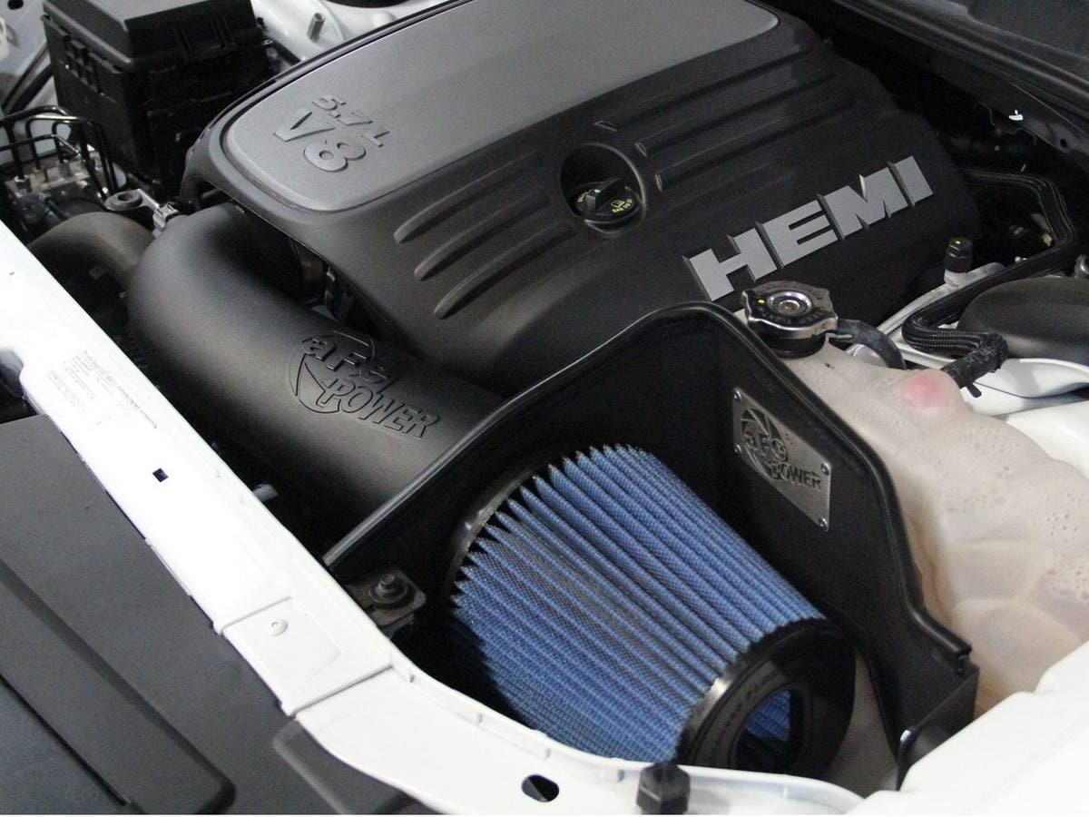 Система холодного впуска Magnum FORCE Stage-2, с фильтром Pro 5R для Dodge Challenger/Charger/Chrysler 300C 2011–2023 V8-5.7L HEMI, AFE Power — фото 2