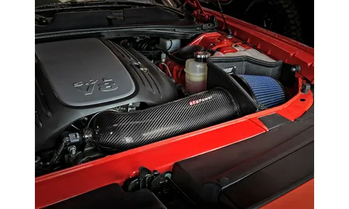 Система холодного впуска Track Series из углепластика, с фильтром Pro 5R для Dodge Challenger/Charger/Chrysler 300C 2011–2023 V8-5.7L HEMI, AFE Power — фото 3