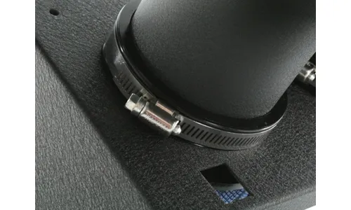 Система холодного впуска Rapid Induction Dual 3-1/2 IN, с фильтром Pro 5R, два патрубка 88,9 мм (3,5 дюйма) для Ford F-150 EcoBoost 2012–2014 V6-3.5L (tt), AFE Power — фото 4