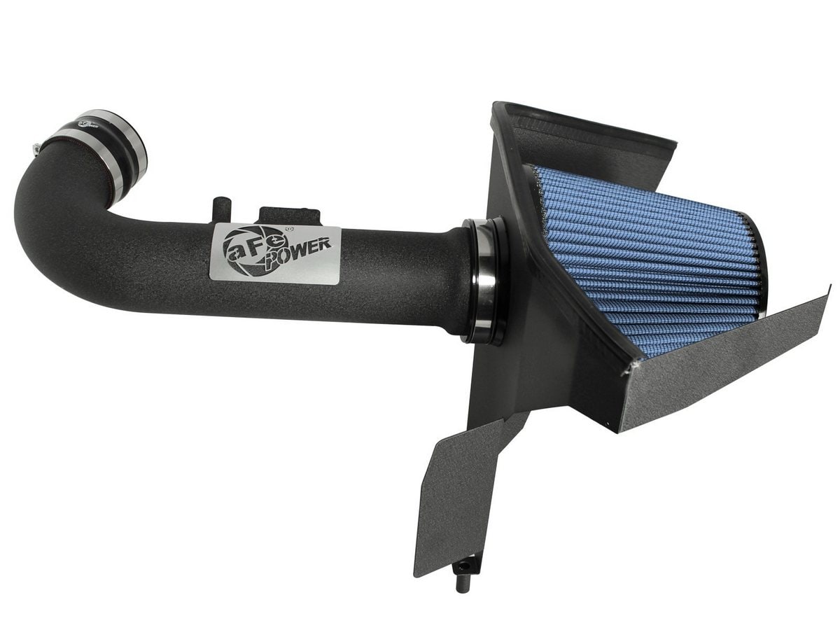 Система холодного впуска Magnum FORCE Stage-2, с фильтром Pro 5R для Chevrolet Camaro 2010–2011 V6-3.6L, AFE Power — фото 2