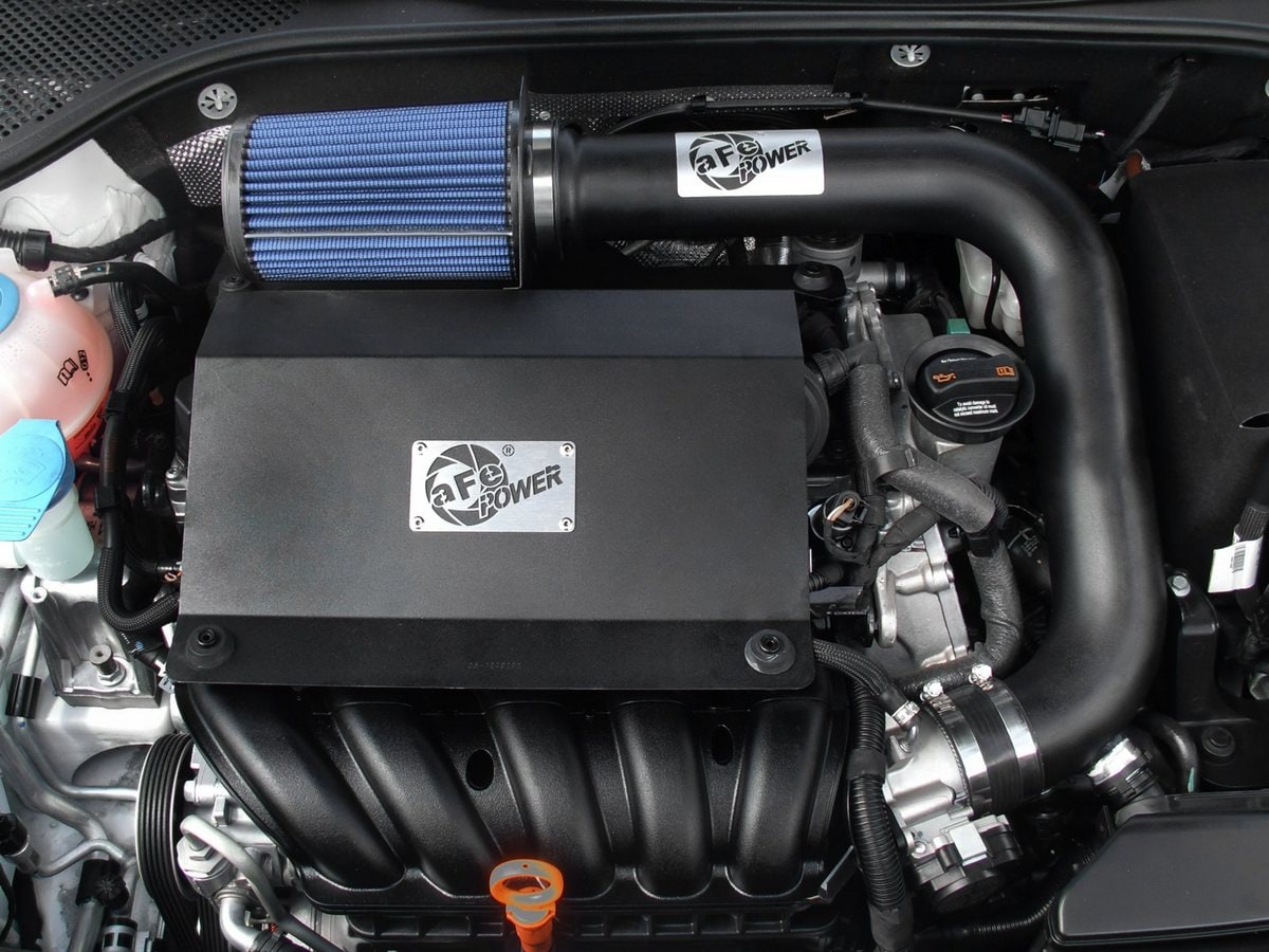 Система холодного впуска Magnum FORCE Stage-2, с фильтром Pro 5R для Volkswagen Golf 2010–2014 /Jetta (MKVI) 2011–2014 L5-2.5L, AFE Power — фото 6