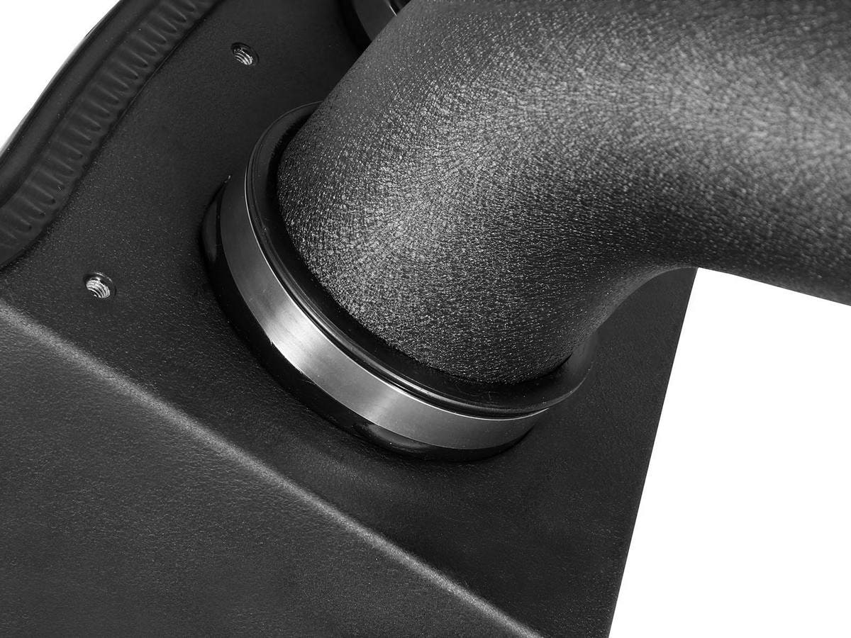 Система холодного впуска Rapid Induction Dual 3-1/2 IN, с фильтром Pro 5R, два патрубка 88,9 мм (3,5 дюйма) для Ford F-150 2015–2026 V6-2.7L (tt)/ 2015–2016 V6-3.5L (tt), AFE Power — фото 4