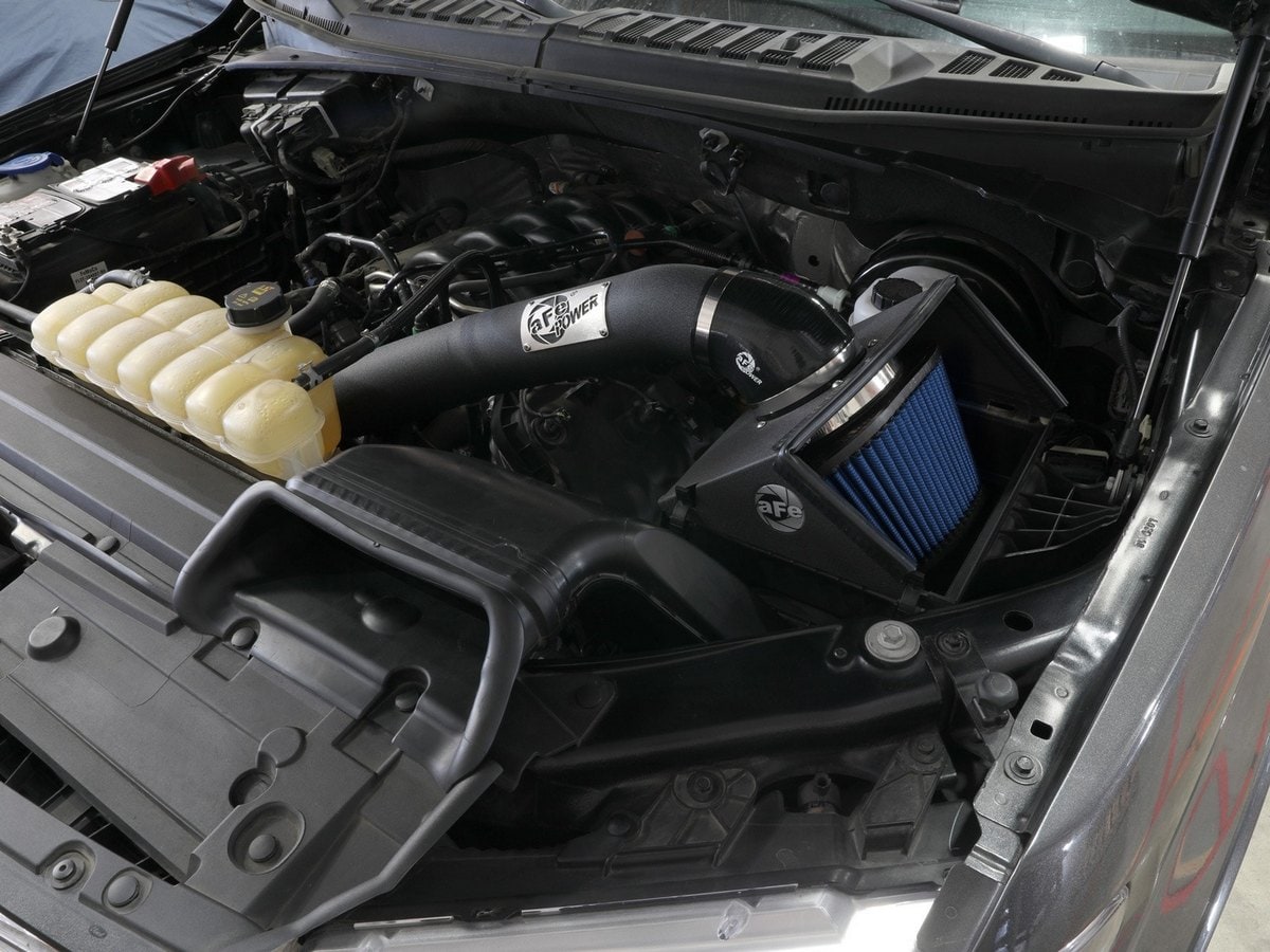 Система холодного впуска Rapid Induction, с фильтром Pro 5R для Ford F-150 2015–2020 V8-5.0L, AFE Power — фото 3