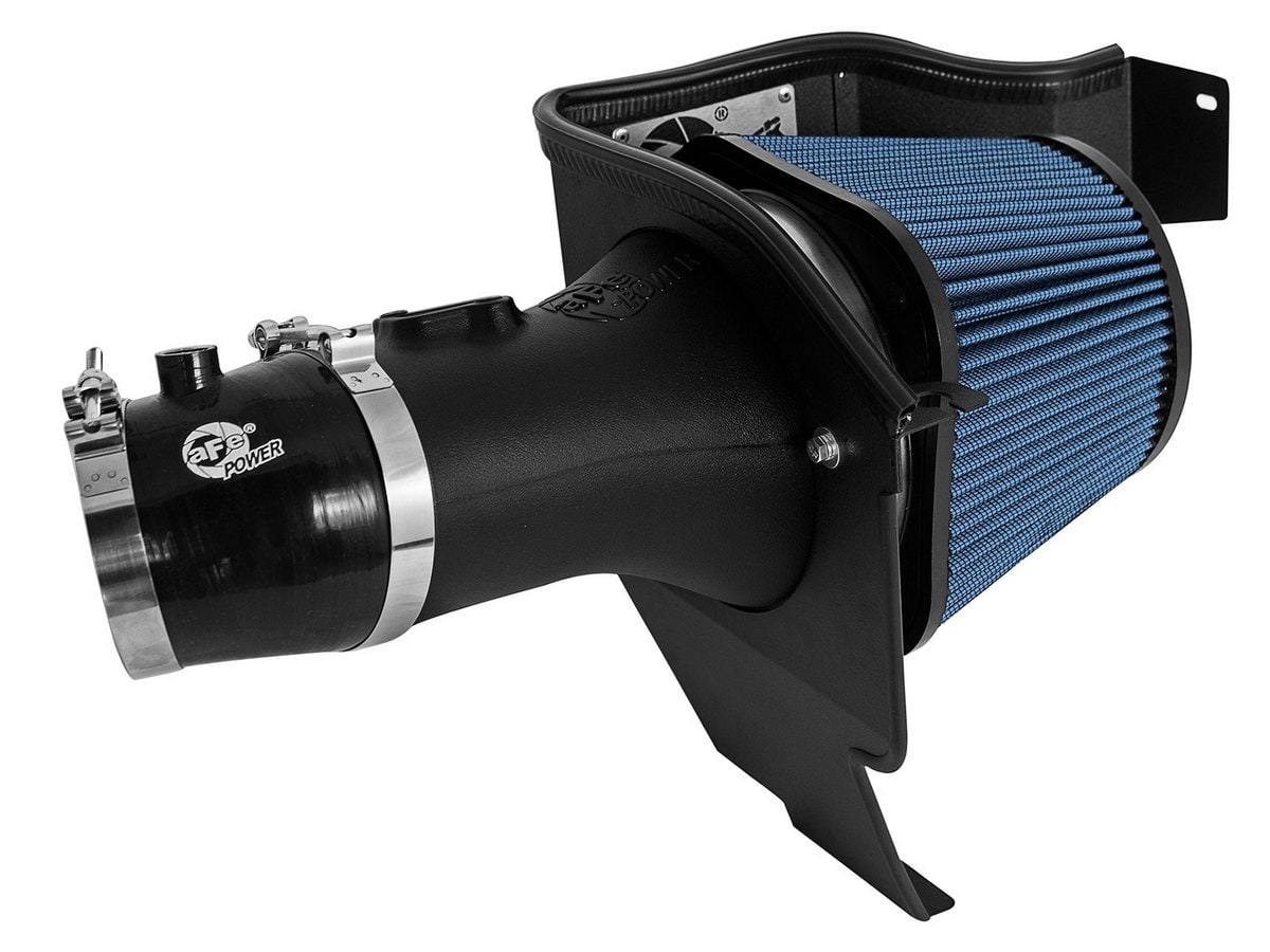Система холодного впуска Magnum FORCE Stage-2, с фильтром Pro 5R для Dodge Challenger/Charger SRT Hellcat 2015–2016 V8-6.2L (sc), AFE Power — фото 4