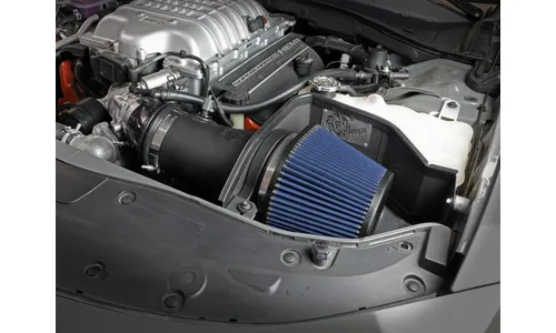 Система холодного впуска Magnum FORCE Stage-2, с фильтром Pro 5R для Dodge Challenger/Charger SRT Hellcat 2017–2023 V8-6.2L (sc) HEMI, AFE Power — фото 3