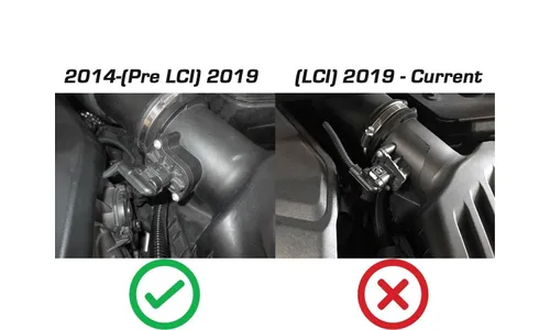 Система холодного впуска Rapid Induction, с фильтром Pro 5R для MINI Cooper S (F55/F56) 2015–2019 L4-2.0L (t) B46/B48, AFE Power — фото 4