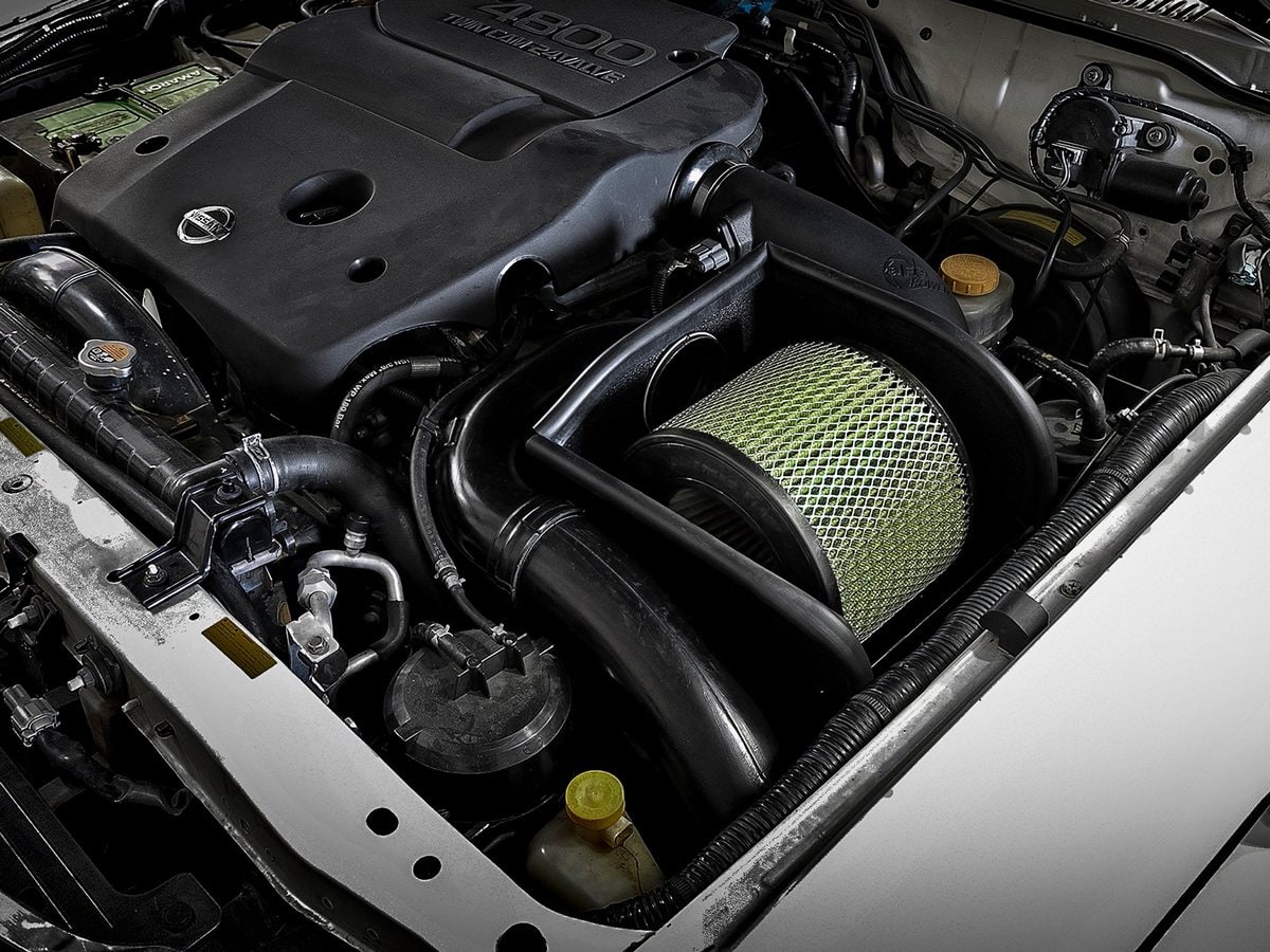 Система холодного впуска Magnum FORCE Stage-2, с фильтром Pro GUARD7 для Nissan Patrol (Y61) 2001–2016 L6-4.8L (Non-US model), AFE Power — фото 3