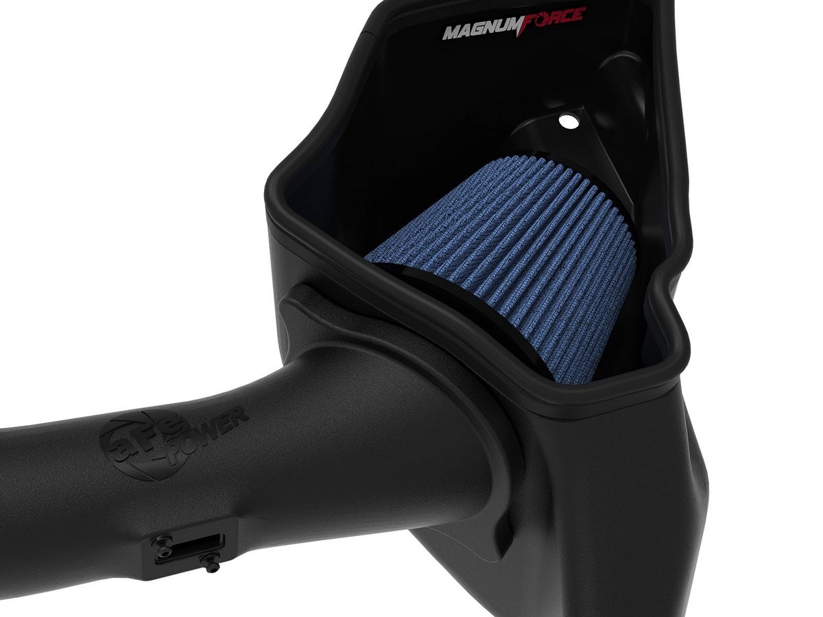 Система холодного впуска Magnum FORCE Stage-2, с фильтром Pro 5R для 2015–2017 Ford Mustang GT V8-5.0L, AFE Power — фото 4