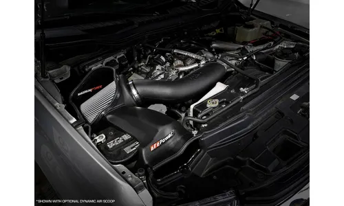 Система холодного впуска Magnum FORCE Stage-2, с фильтром Pro DRY S для Ford Diesel Trucks 2017–2019 V8-6.7L (td), AFE Power — фото 3